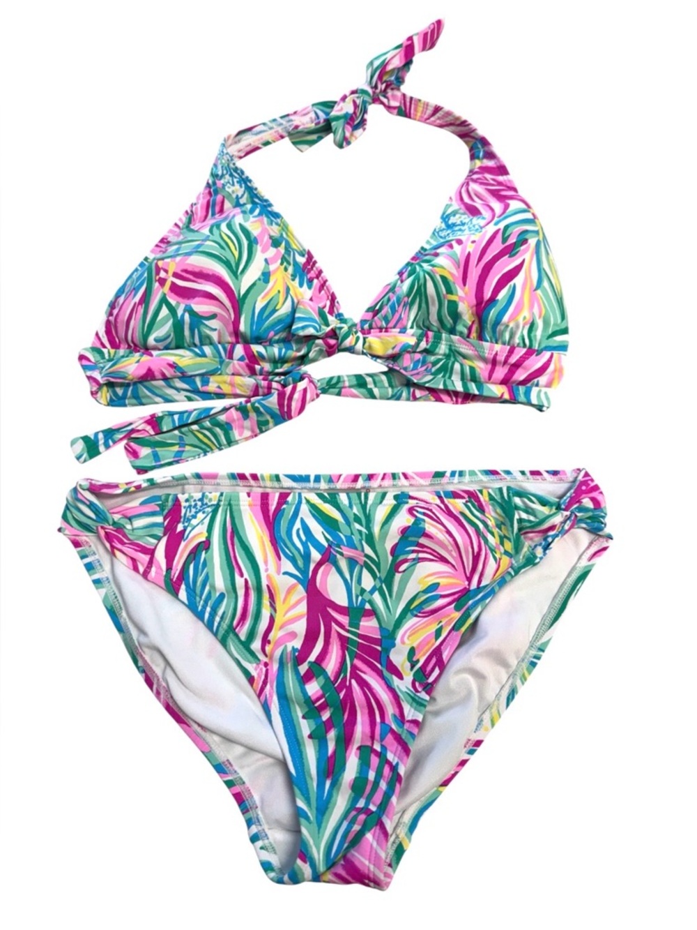 Lilly Pulitzer Elise Sea Turtle 12 & Zarah bottom 8 Sea Turtle  Bikini Set
